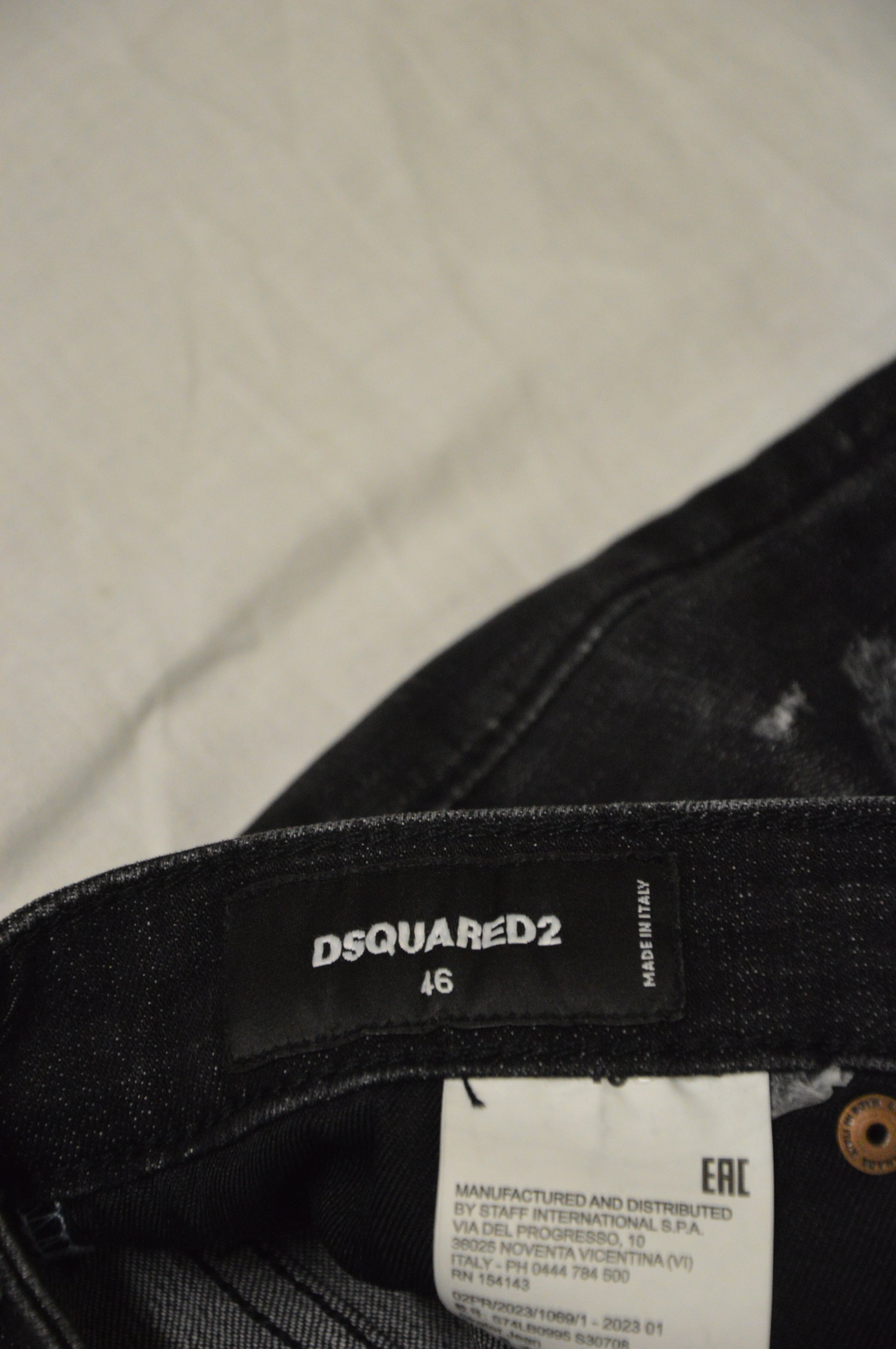 Jeans Dsquared2 nero