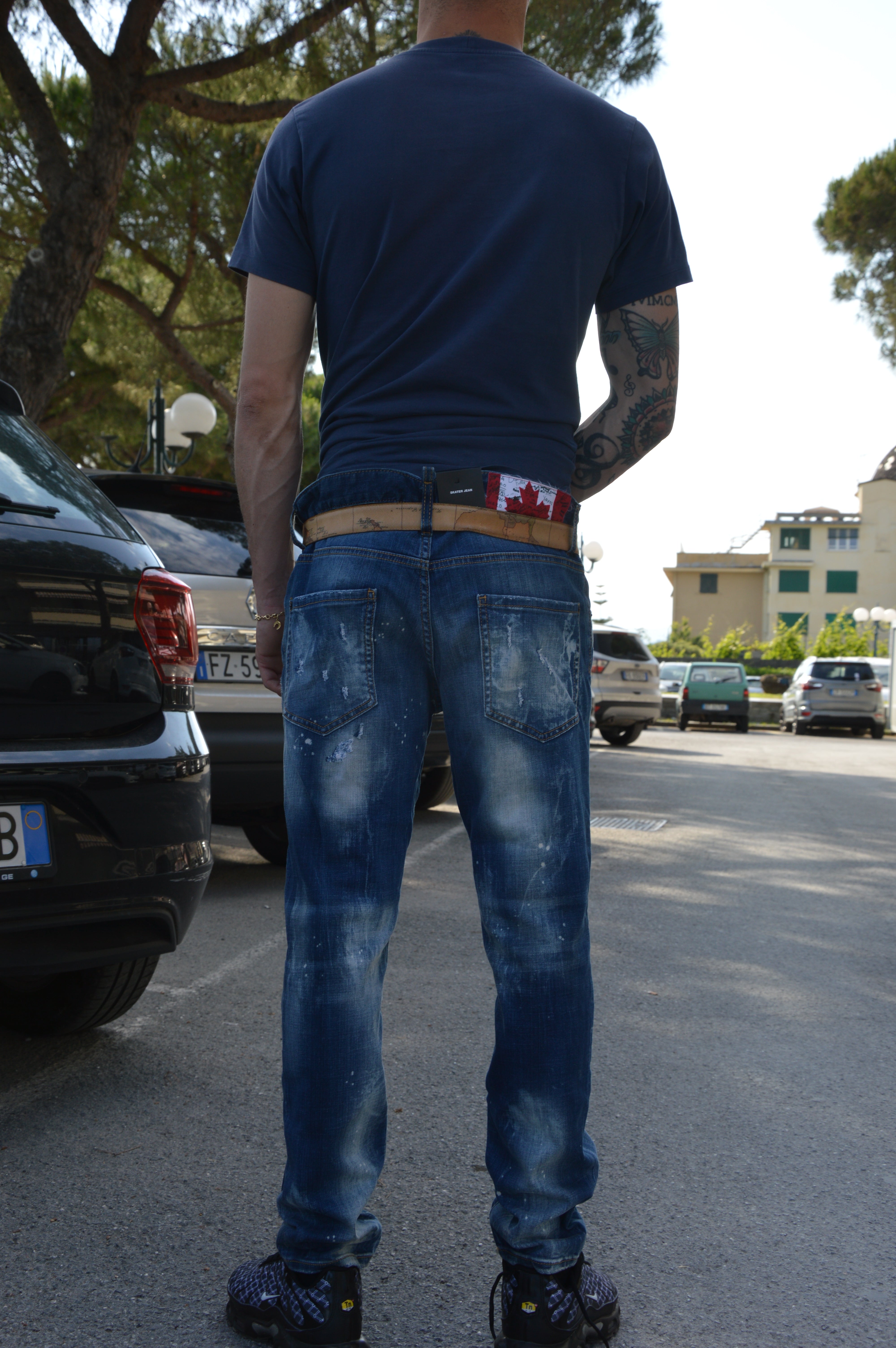 Jeans Dsquared2 grigio