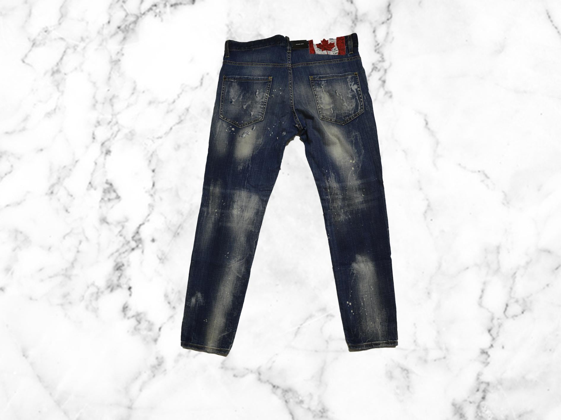 Jeans Dsquared2 grigio